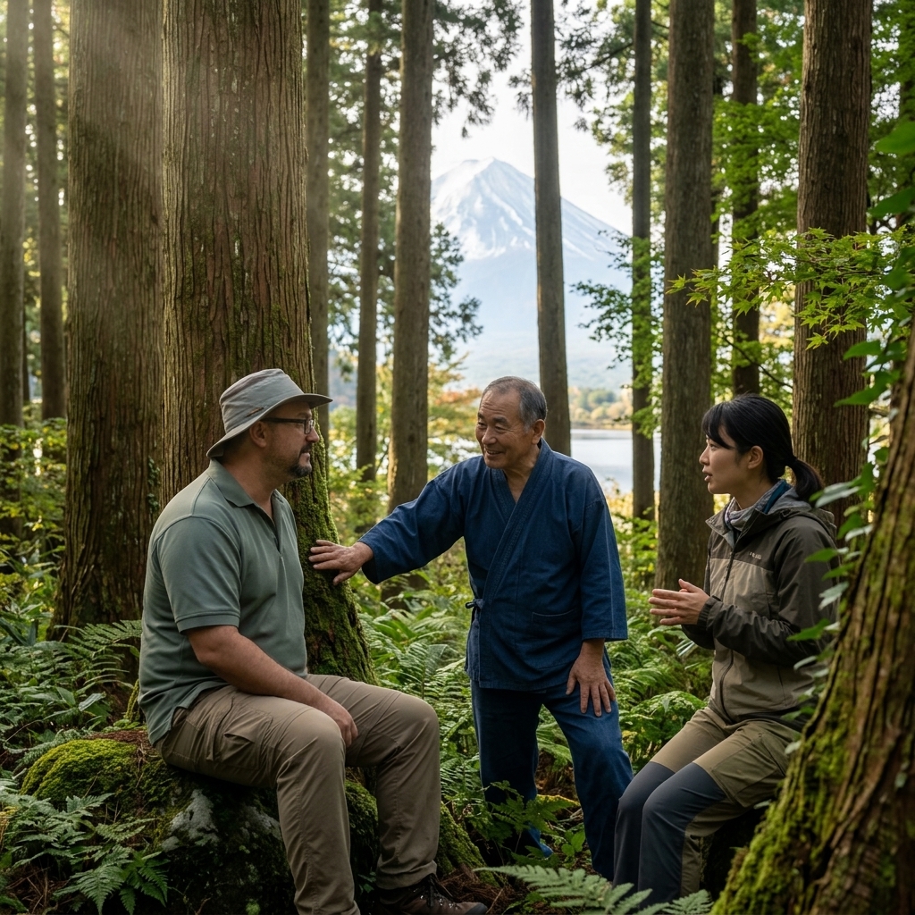 Aprendí Shinrin Yoku en Japón